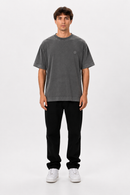 Camiseta Oversized Ample | Chumbo